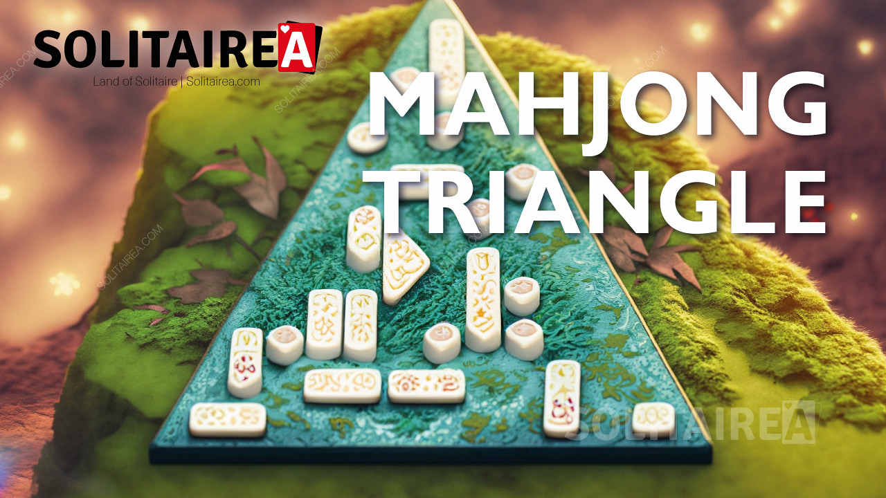 Hrajte Triangle Mahjong: Unikátní trojúhelníkový zvrat do Mahjong Solitaire